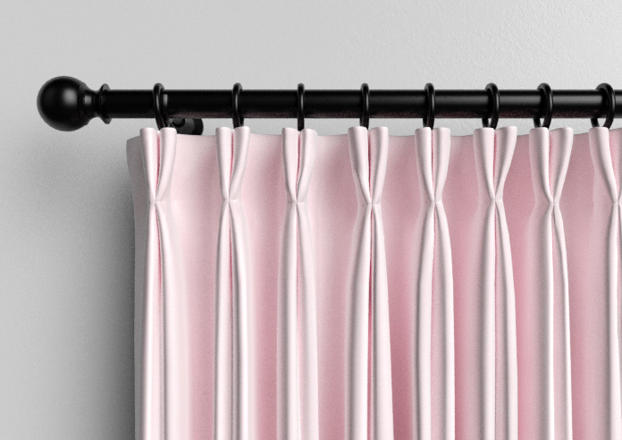 Ultra Luxe Velvet, Light Pink - Made to Measure Curtains - Image 10